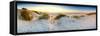 Coast Dunes Beach Sea, Panorama-null-Framed Stretched Canvas