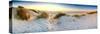 Coast Dunes Beach Sea, Panorama-null-Stretched Canvas