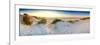 Coast Dunes Beach Sea, Panorama-null-Framed Photographic Print