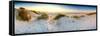 Coast Dunes Beach Sea, Panorama-null-Framed Stretched Canvas