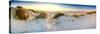 Coast Dunes Beach Sea, Panorama-null-Stretched Canvas