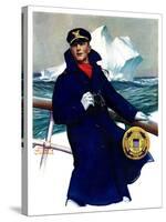 "Coast Guard,"February 11, 1933-Edgar Franklin Wittmack-Stretched Canvas