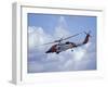 Coast Guard helicopter Demo at the Seattle Maritime Festival, Washington, USA-William Sutton-Framed Photographic Print