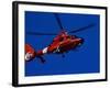 Coast Guard Helicopter-Stocktrek Images-Framed Photographic Print