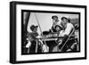 Coast Guard Lst Bags Three Japanese Planes-null-Framed Art Print