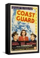 Coast Guard, Randolph Scott, Frances Dee, Ralph Bellamy, 1939-null-Framed Stretched Canvas