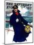 "Coast Guard," Saturday Evening Post Cover, February 11, 1933-Edgar Franklin Wittmack-Mounted Giclee Print