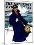 "Coast Guard," Saturday Evening Post Cover, February 11, 1933-Edgar Franklin Wittmack-Mounted Giclee Print