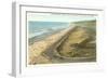 Coast Highway, Del Mar, California-null-Framed Art Print