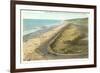 Coast Highway, Del Mar, California-null-Framed Art Print