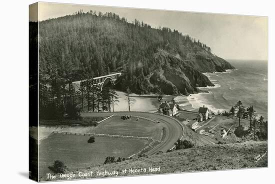 Coast Highway, Heceta Head, Oregon-null-Stretched Canvas