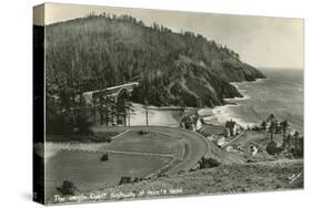 Coast Highway, Heceta Head, Oregon-null-Stretched Canvas