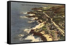 Coast Highway, Laguna Beach, California-null-Framed Stretched Canvas