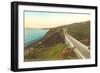 Coast Highway North of Santa Barbara, California-null-Framed Art Print