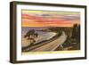 Coast Highway, Santa Barbara, California-null-Framed Art Print