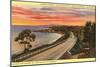 Coast Highway, Santa Barbara, California-null-Mounted Art Print
