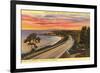 Coast Highway, Santa Barbara, California-null-Framed Art Print