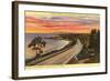 Coast Highway, Santa Barbara, California-null-Framed Art Print