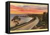 Coast Highway, Santa Barbara, California-null-Framed Stretched Canvas