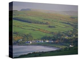 Coast, Hills and Cushendun, County Antrim, Ulster, Northern Ireland, UK, Europe-Gavin Hellier-Stretched Canvas