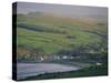 Coast, Hills and Cushendun, County Antrim, Ulster, Northern Ireland, UK, Europe-Gavin Hellier-Stretched Canvas