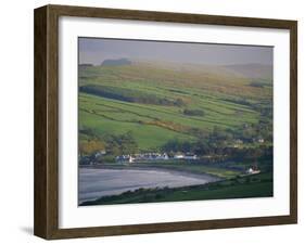 Coast, Hills and Cushendun, County Antrim, Ulster, Northern Ireland, UK, Europe-Gavin Hellier-Framed Photographic Print