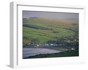 Coast, Hills and Cushendun, County Antrim, Ulster, Northern Ireland, UK, Europe-Gavin Hellier-Framed Photographic Print