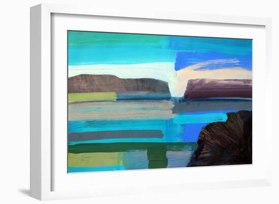 Coast II-Paul Powis-Framed Giclee Print