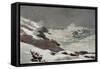 Coast in Winter, 1892 (Oil on Canvas)-Winslow Homer-Framed Stretched Canvas