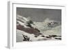 Coast in Winter, 1892 (Oil on Canvas)-Winslow Homer-Framed Giclee Print