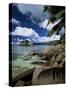 Coast, Island of Mahe, Seychelles, Indian Ocean, Africa-R H Productions-Stretched Canvas