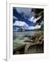 Coast, Island of Mahe, Seychelles, Indian Ocean, Africa-R H Productions-Framed Photographic Print