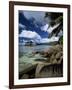 Coast, Island of Mahe, Seychelles, Indian Ocean, Africa-R H Productions-Framed Photographic Print