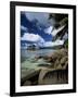 Coast, Island of Mahe, Seychelles, Indian Ocean, Africa-R H Productions-Framed Photographic Print