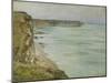 Coast Near Fécamp (Temps Calme), 1881-Claude Monet-Mounted Giclee Print