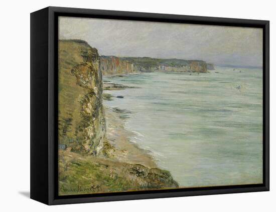 Coast Near Fécamp (Temps Calme), 1881-Claude Monet-Framed Stretched Canvas