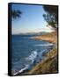 Coast Near L'Lle Rousse, Corsica, France, Mediterranean, Europe-Mark Banks-Framed Stretched Canvas