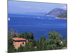 Coast Near Portoferraio, Island of Elba, Province of Livorno, Tuscany, Italy, Mediterranean-Bruno Morandi-Mounted Photographic Print