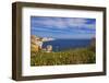 Coast near Town from Carotola Garden, Boniface, Corsica, France-Massimo Borchi-Framed Photographic Print