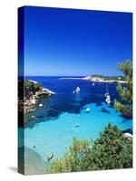 Coast Nearby Portinatx, Ibiza, Balearic Islands, Spain-Katja Kreder-Stretched Canvas