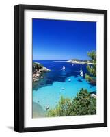 Coast Nearby Portinatx, Ibiza, Balearic Islands, Spain-Katja Kreder-Framed Photographic Print