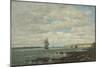 Coast of Brittany, 1870-Eugene Louis Boudin-Mounted Giclee Print