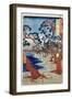 Coast of Maiko, Harima Provine-Ando Hiroshige-Framed Premium Giclee Print