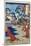 Coast of Maiko, Harima Provine-Ando Hiroshige-Mounted Giclee Print
