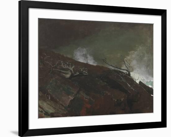 Coast of Maine, 1893-Winslow Homer-Framed Giclee Print