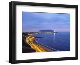 Coast of Miraflores District, Lima, Peru, South America-Karol Kozlowski-Framed Photographic Print