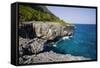 Coast of Samana Peninsula near Puerto El Fronton-Massimo Borchi-Framed Stretched Canvas