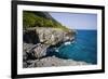 Coast of Samana Peninsula near Puerto El Fronton-Massimo Borchi-Framed Photographic Print