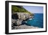 Coast of Samana Peninsula near Puerto El Fronton-Massimo Borchi-Framed Photographic Print