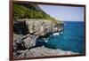 Coast of Samana Peninsula near Puerto El Fronton-Massimo Borchi-Framed Photographic Print